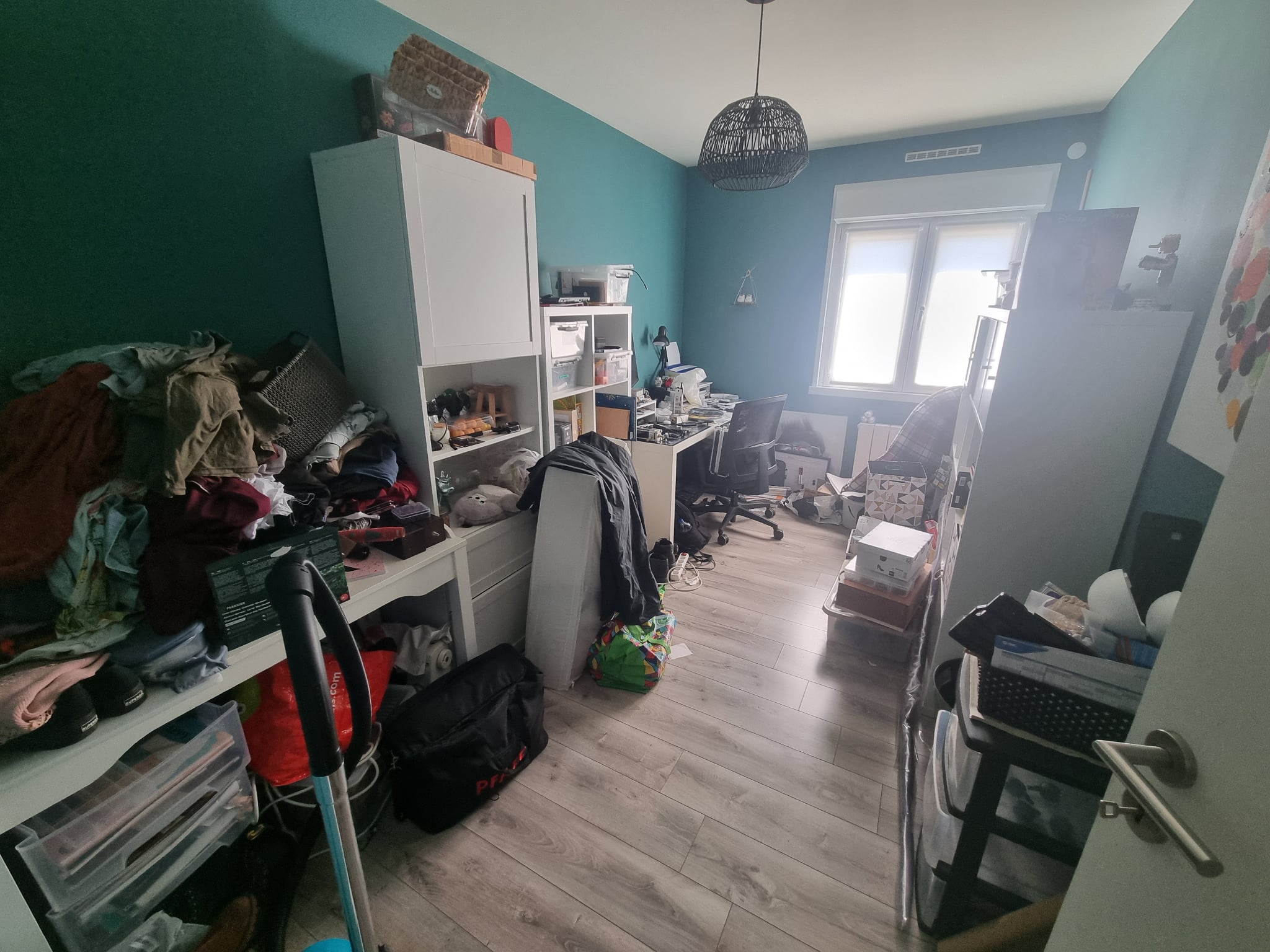 Chambre bleue avant